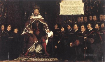  Hans Pintura al %C3%B3leo - Enrique VIII y los barberos cirujanos renacentistas Hans Holbein el Joven